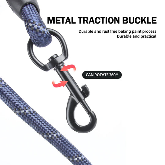 Long Dogs Training Leash for Walking Heavy Duty Nylon Leash for Agility Training