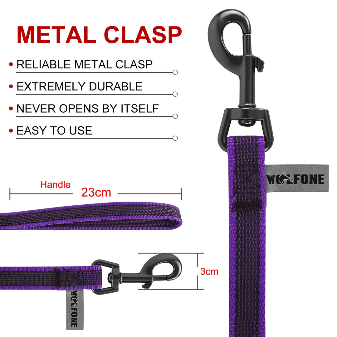 Medium Small Long Dog Leash Latex Silk Easy and Convenient Training