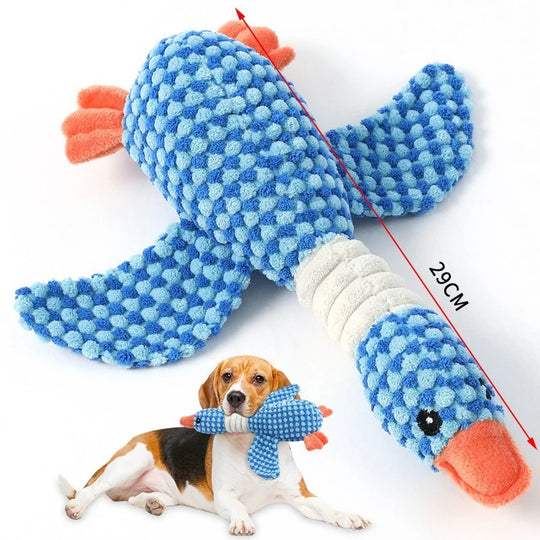 Chew Toy Bite Resistant Teeth Cleaning Interactive Stuffed Molar Pet Play Toys