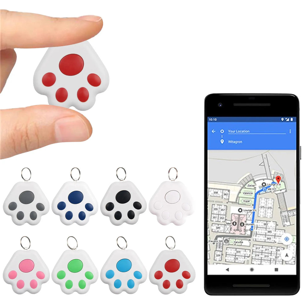 Pet Smart GPS Tracker Mini Anti-Lost Waterproof Bluetooth Locator