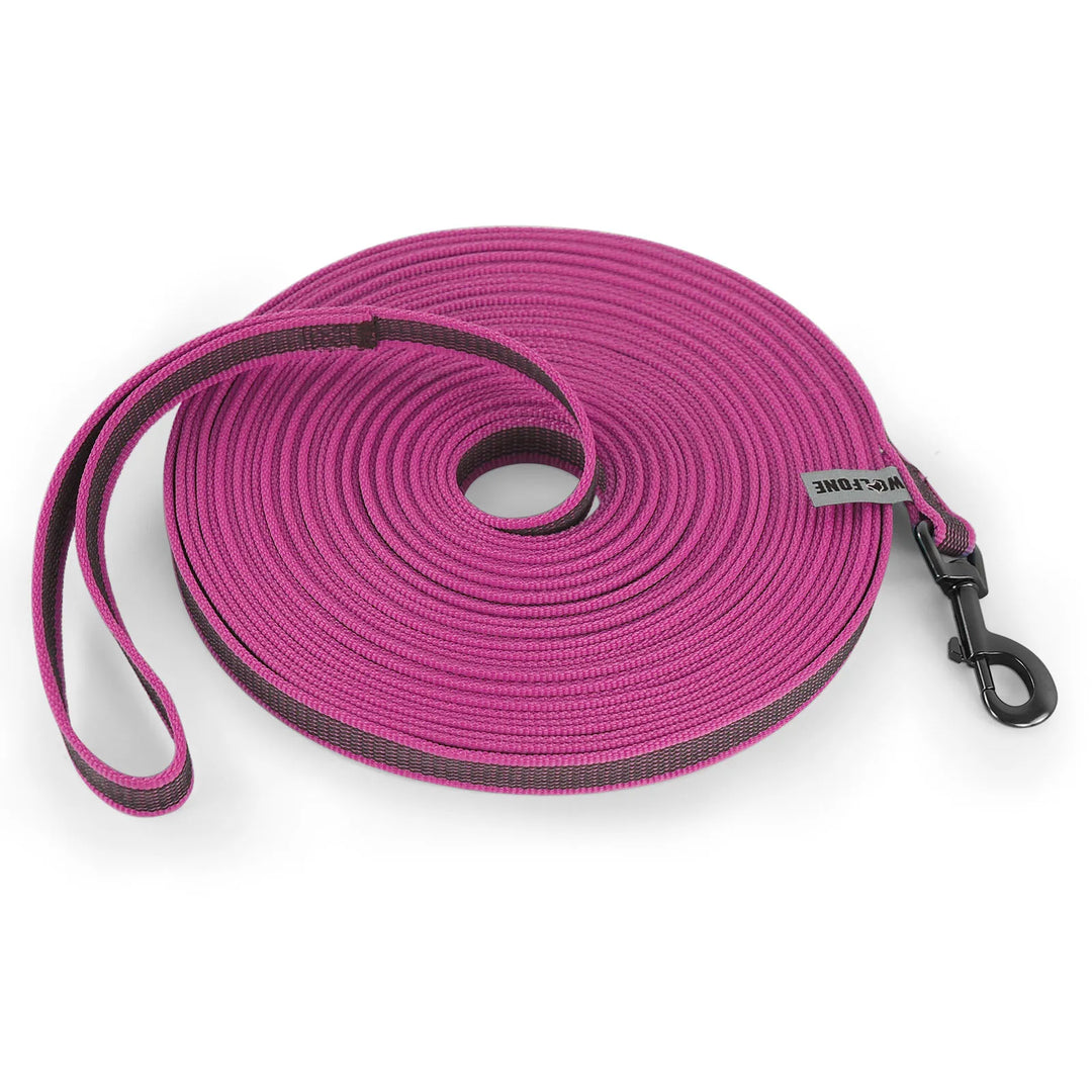 Medium Small Long Dog Leash Latex Silk Easy and Convenient Training