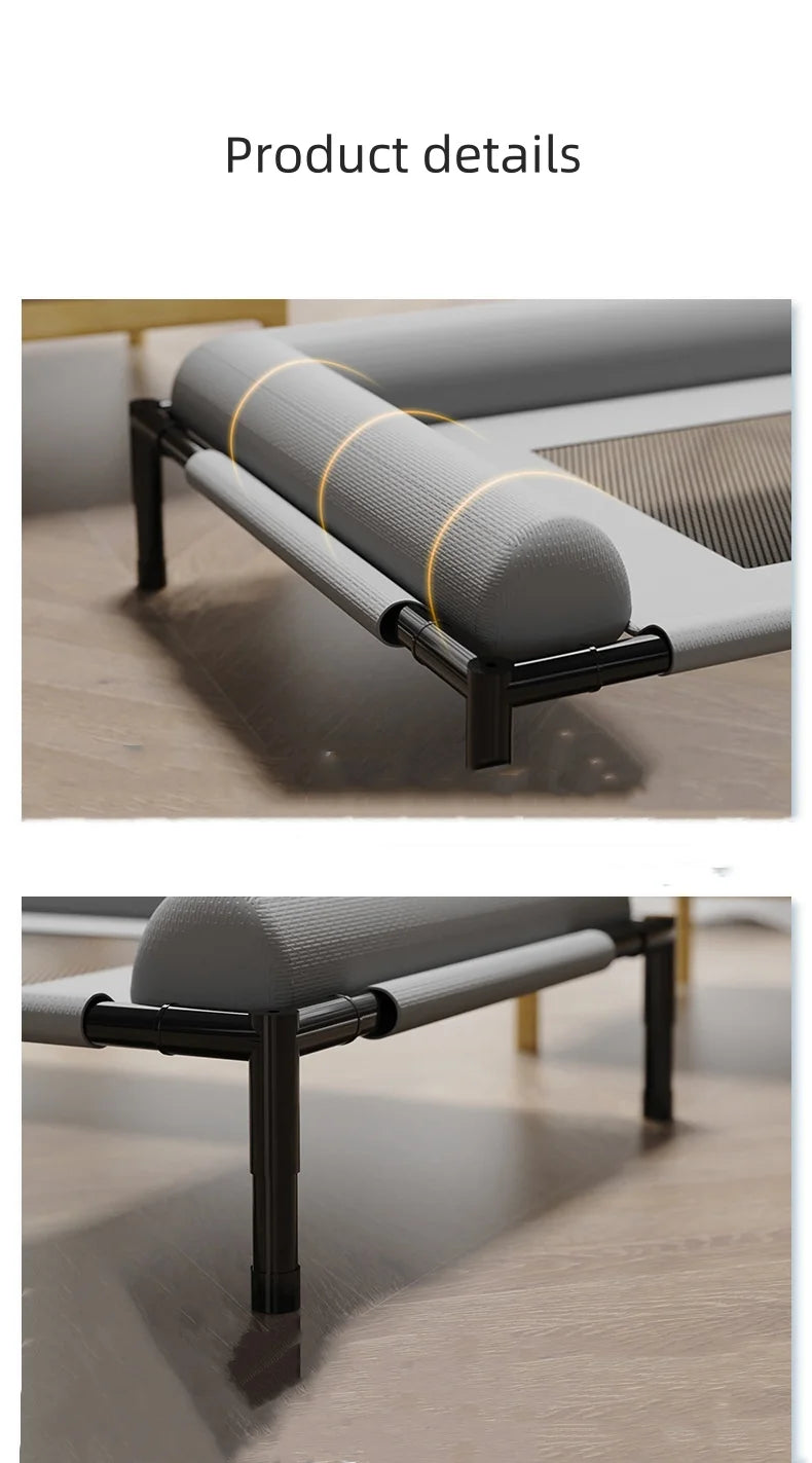 Elevated Pet Bed for Dogs & Cats Durable Breathable