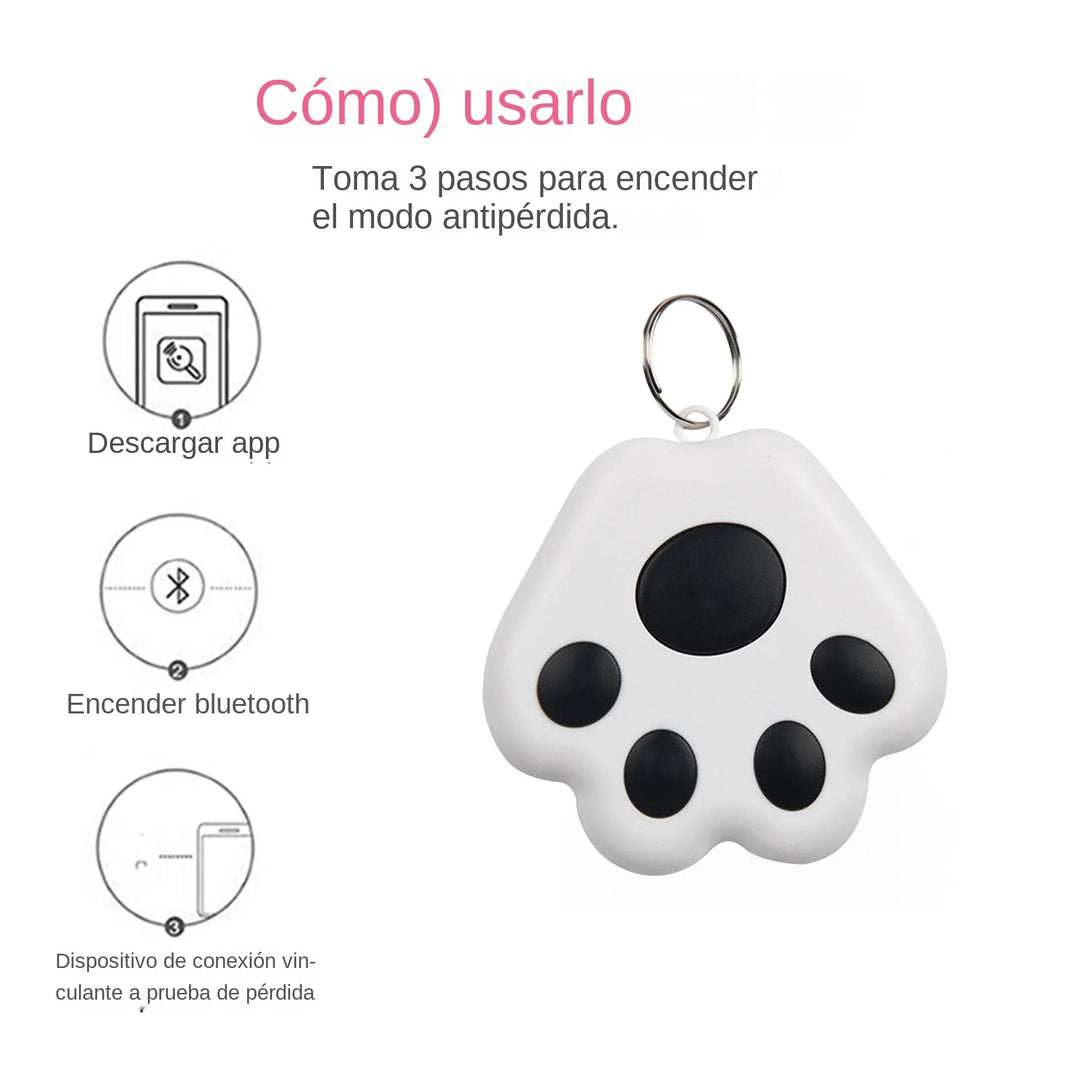 Pet Smart GPS Tracker Mini Anti-Lost Waterproof Bluetooth Locator