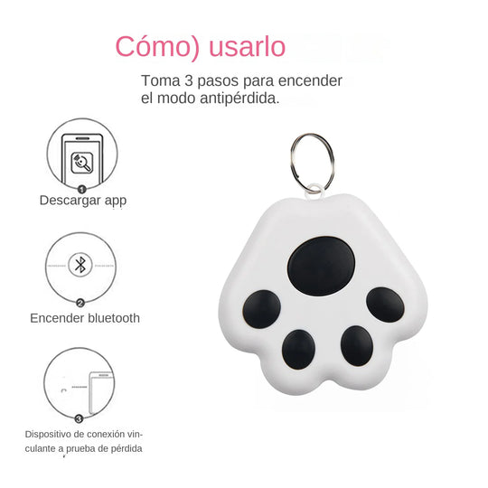 Pet Smart GPS Tracker Mini Anti-Lost Waterproof Bluetooth Locator