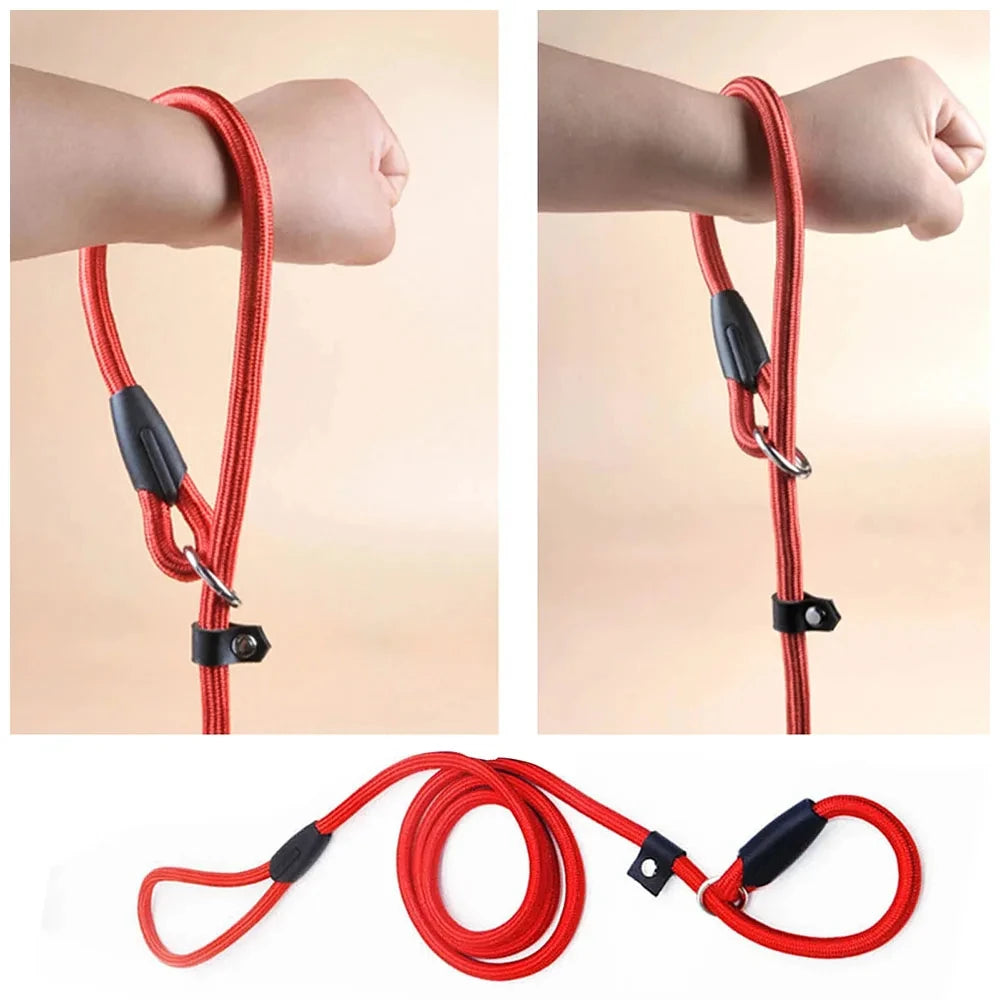 Dog Training Leash P Leash, Durable Nylon Material Heavy Duty