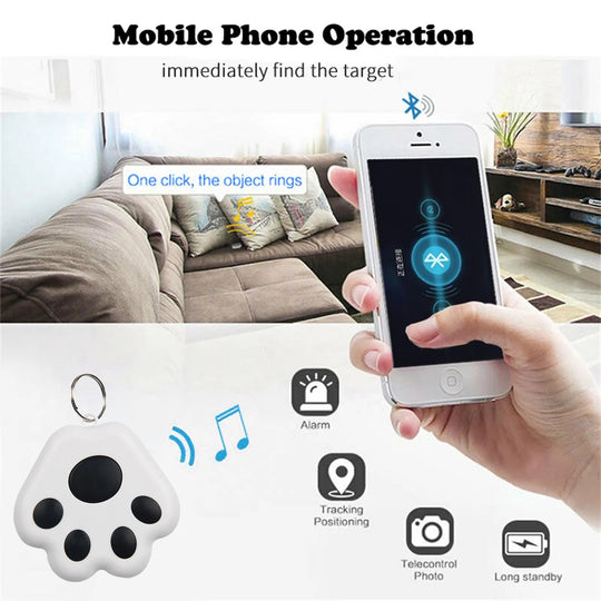 Pet Smart GPS Tracker Mini Anti-Lost Waterproof Bluetooth Locator