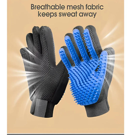 Pet Hair Glove Comb Pet Dog Cat Grooming Cleaning Glove