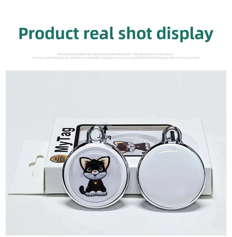 Pet Anti Lost GPS Tracker Bluetooth Compatible Real Time Tracking Smart Wearable Waterproof Locator for Dog Cat Collar Find