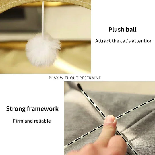 Pet Tent Bed Removable Cat Sofa