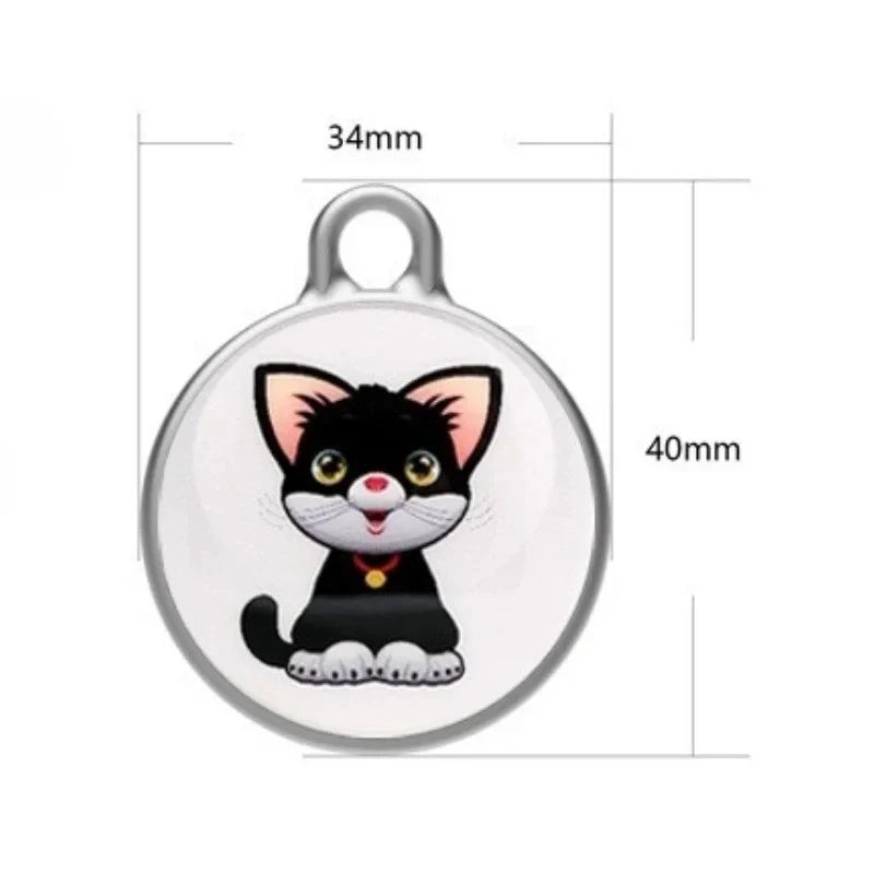 Pet Anti Lost GPS Tracker Bluetooth Compatible Real Time Tracking Smart Wearable Waterproof Locator for Dog Cat Collar Find