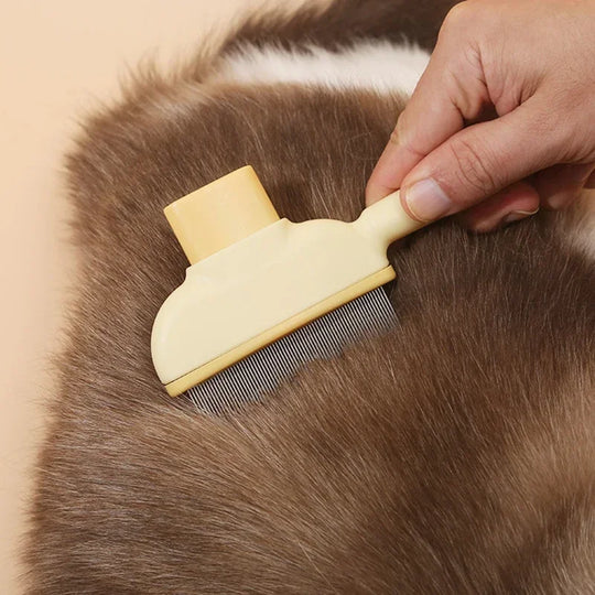 Pet Cat Comb Cat and Dog Hair Removal Brush Cleaning Hair