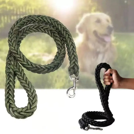 Dog Leash for Efective Training and Comfortable Walking Strong and Durable Braid Suitable for Large Dogs Dog Training Leash