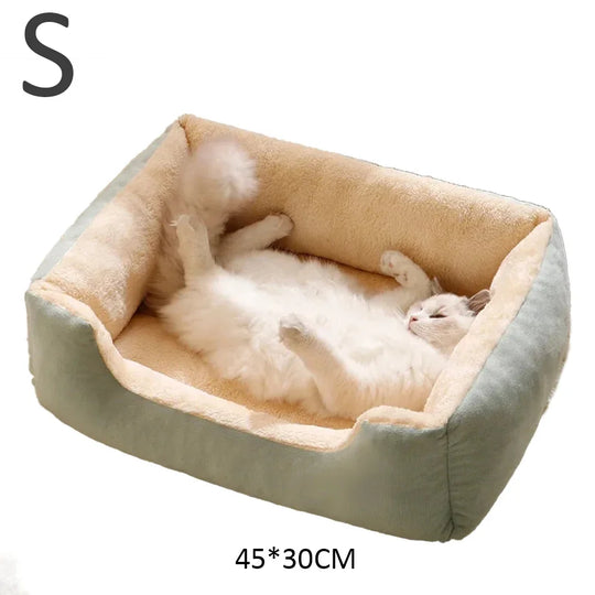 Bed for Cats Pet Products Cushions Kitten Goods Accessories D