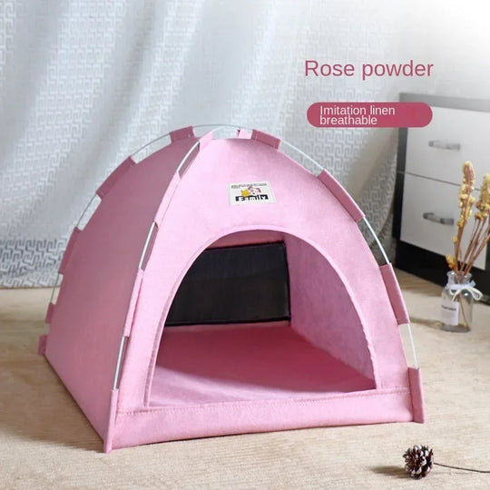 Pet Tent Bed Removable Cat Sofa