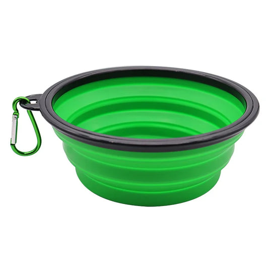 Durable TPR Portable Pet Food Bowl for Cats And Dogs Silicone