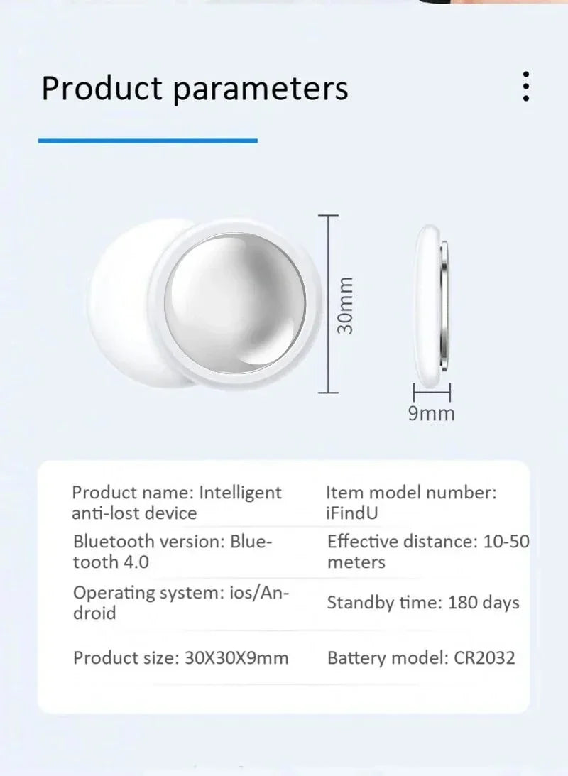 Mini Gps Tracker System  Smart Bluetooth Locator