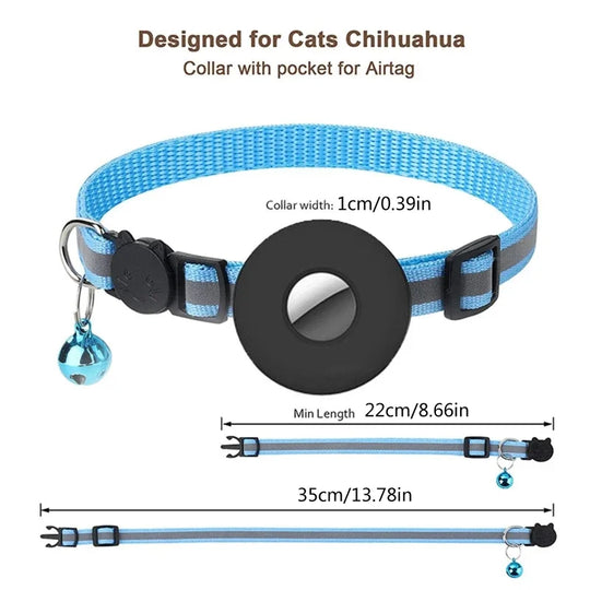 Smart Pet GPS Tracker Bluetooth Locator Wearable Anti-Lost Collar for Dogs Cats Birds - New Pet Detection Tracker