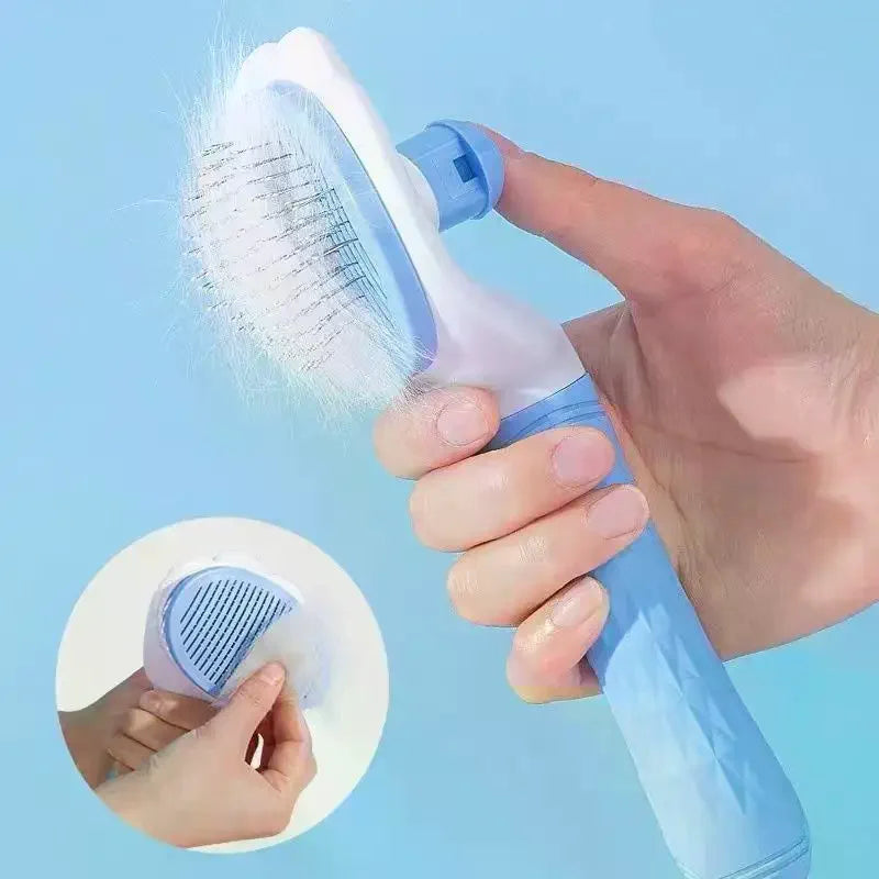 Pet Dog Brush Cat Comb Self Cleaning Pet Hair Remover