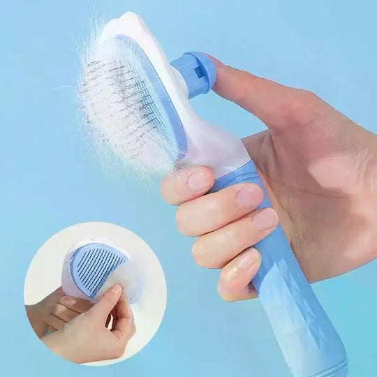 Pet Dog Brush Cat Comb Self Cleaning Pet Hair Remover