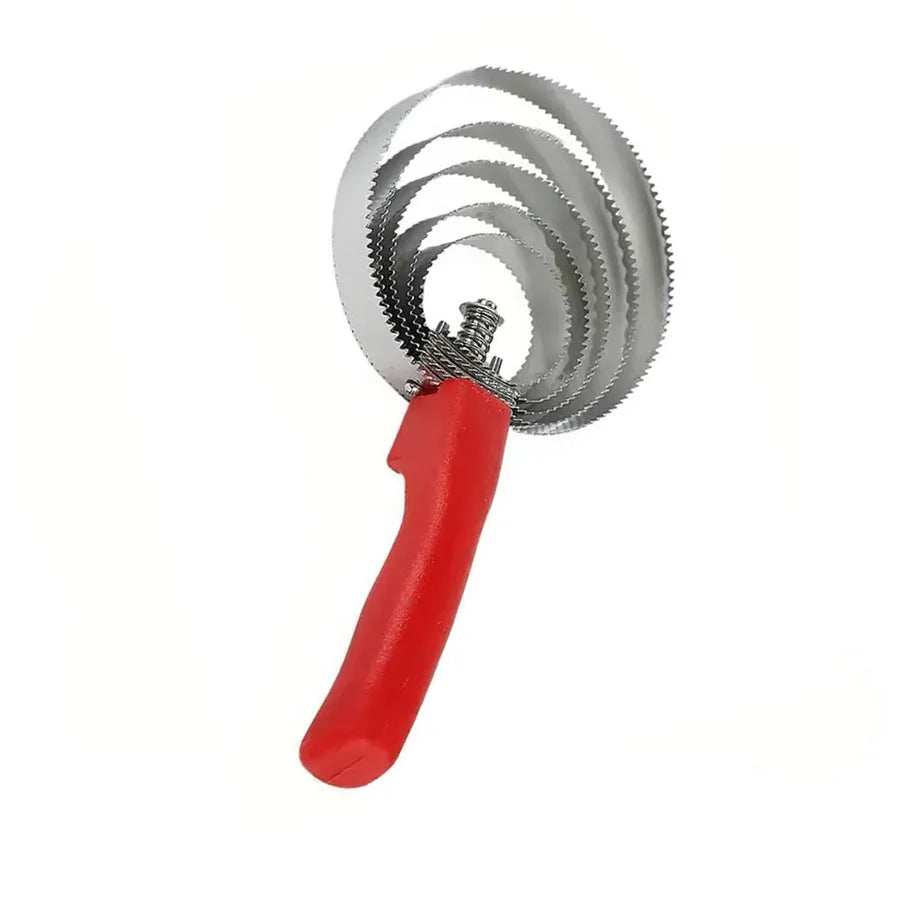 Ring-shaped Curved Tooth Comb Horse Grooming Brush
