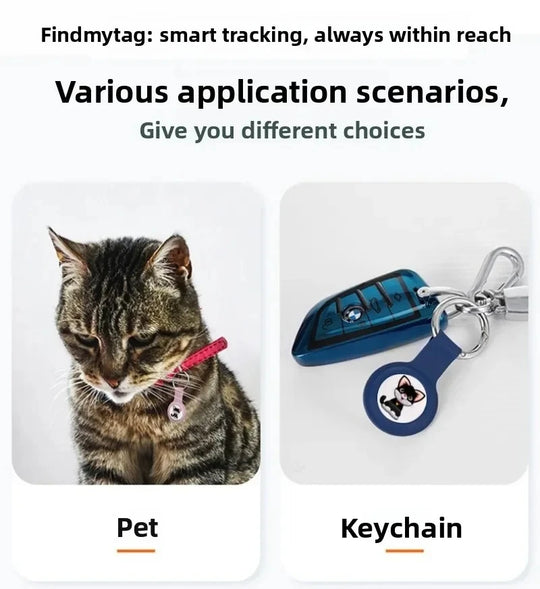Pet Anti Lost GPS Tracker Bluetooth Compatible Real Time Tracking Smart Wearable Waterproof Locator for Dog Cat Collar Find