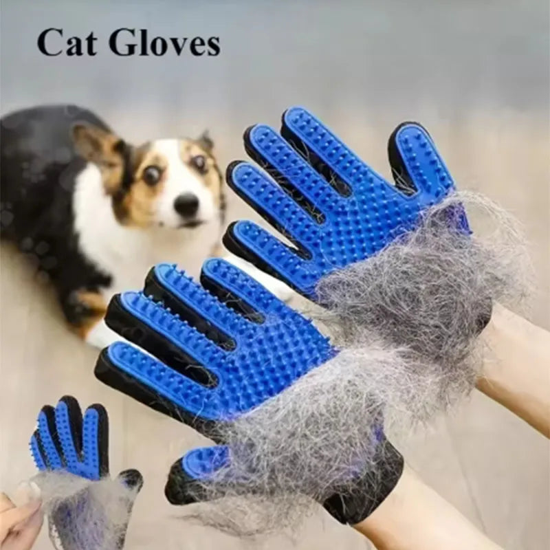 Pet Hair Glove Comb Pet Dog Cat Grooming Cleaning Glove
