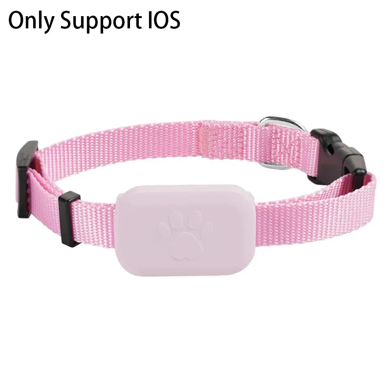 Pet Bluetooth GPS Tracker Dog Mini Tracking Movement Alert Collars Anti Lost Tracker for Cats and Puppies Remote Global Locator