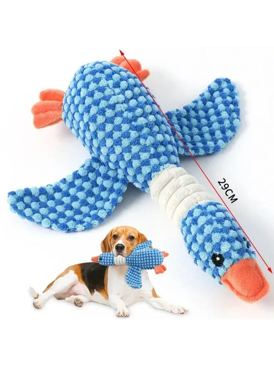 Chew Toy Bite Resistant Teeth Cleaning Interactive Stuffed Molar Pet Play Toys