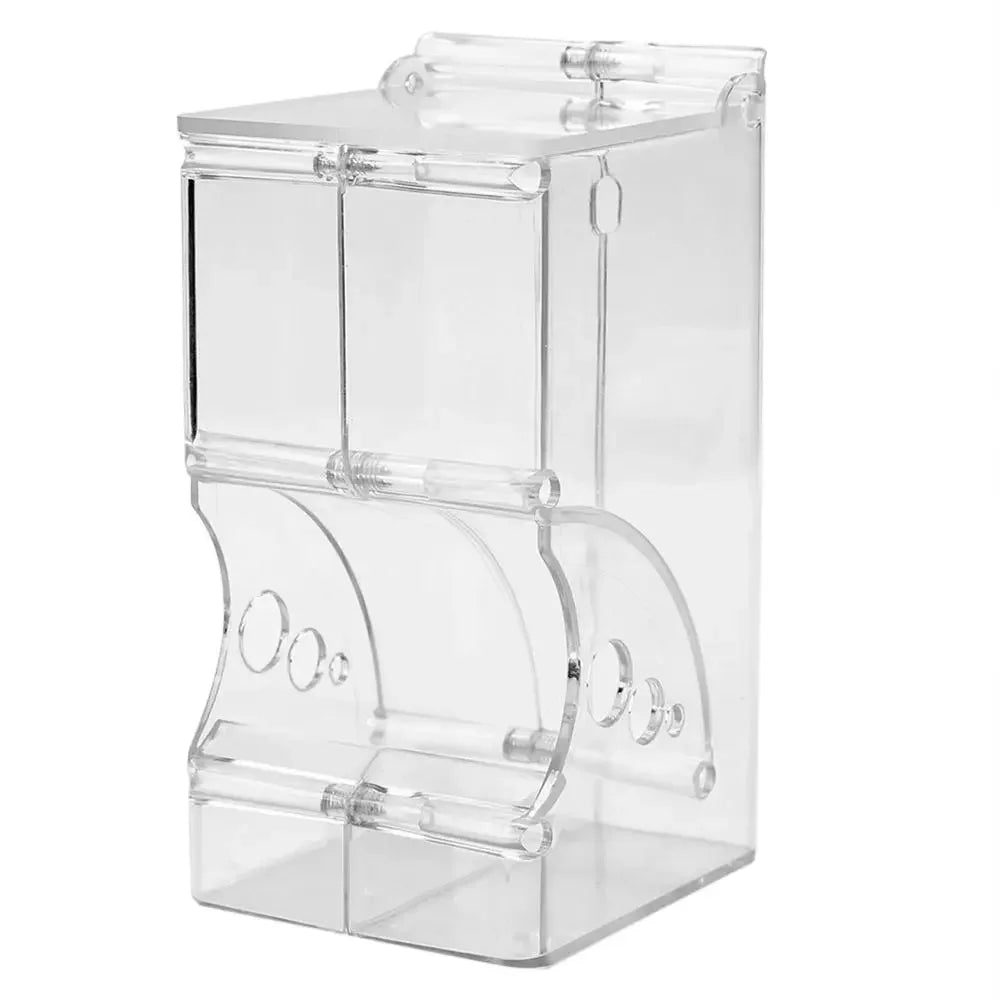 Pet Hamster Rabbit Squirrel Food Dispenser Feeder Plastic
