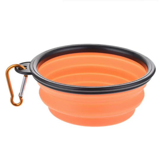 Durable TPR Portable Pet Food Bowl for Cats And Dogs Silicone